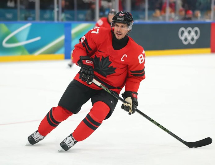 Sidney Crosby gives French goaltender birthday gift after Olympic win