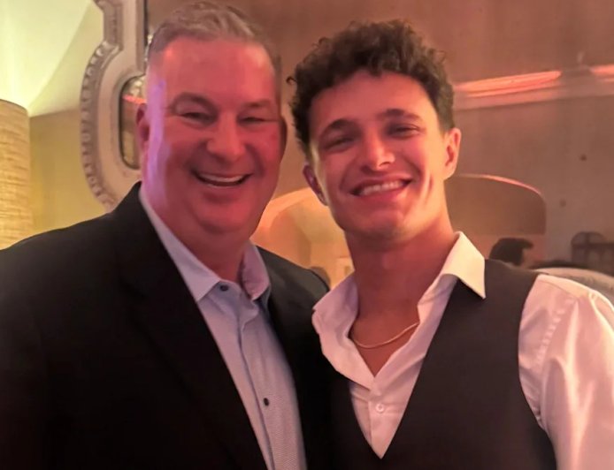 The thank-you gift Lando Norris left in hotel room