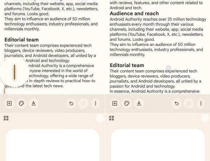 谷歌 Gboard 输入法悄悄引入“虚拟触控板”测试功能，体验类似苹果 iOS 光标移动模式