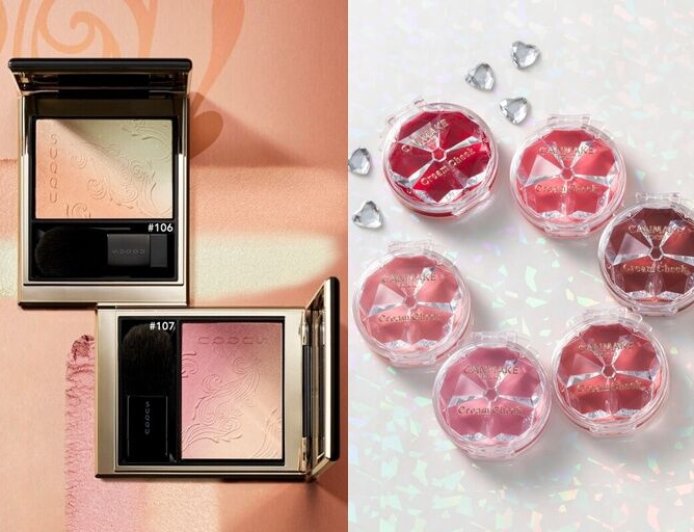 走春必備「蜜桃色腮紅」推薦！CANMAKE、倩碧小花腮紅偽素顏又顯嫩