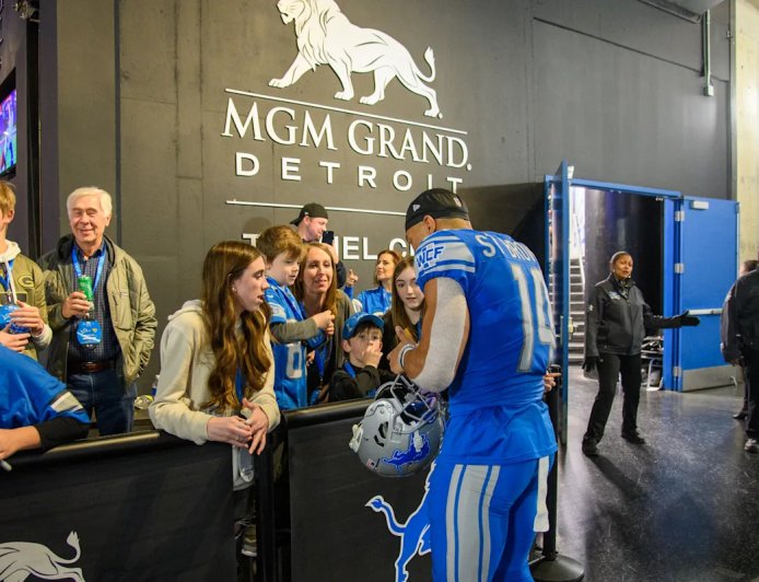 Share your best story about meeting a Lions player
