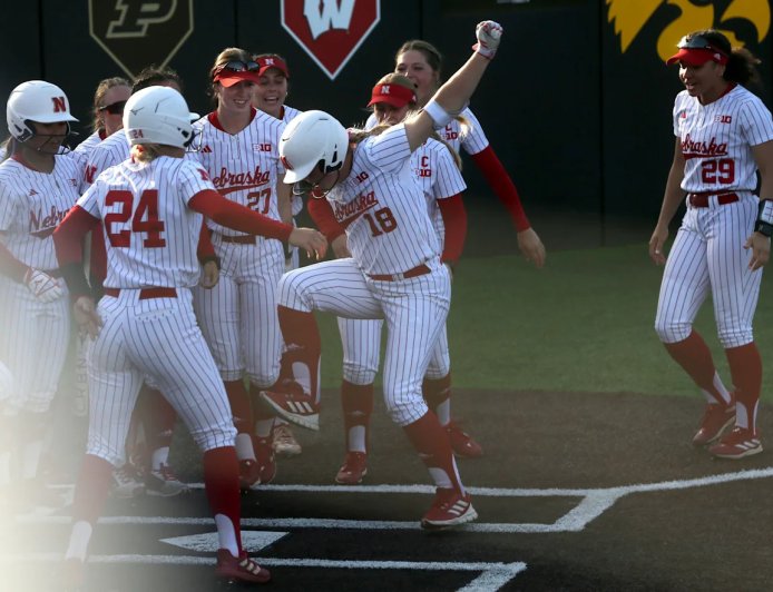 Nebraska softball pitcher Alexis Jensen named co-freshman of the week