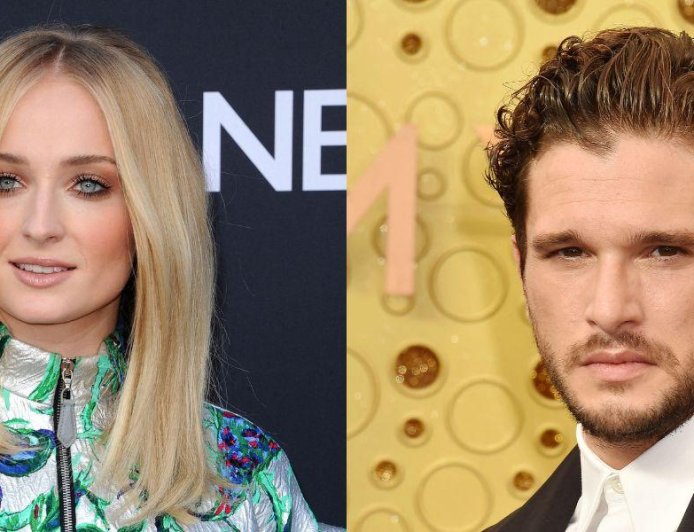 New Clip Proves Sophie Turner's Claim That She Gagged Kissing Kit Harington On Set