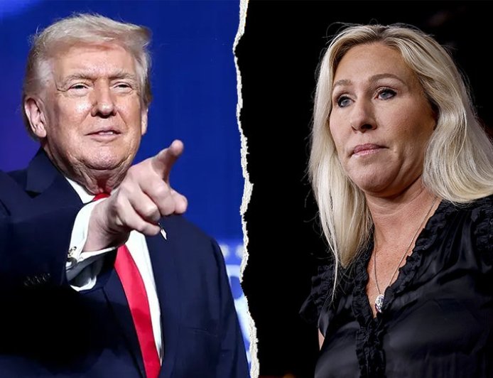 Trump hits campaign trail in key battleground as race to replace Marjorie Taylor Greene heats up