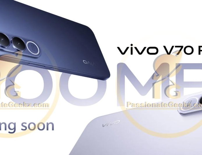 vivo V70 FE 手机渲染图曝光：2 亿主摄、7000mAh 电池、天玑 7360 Turbo 芯片