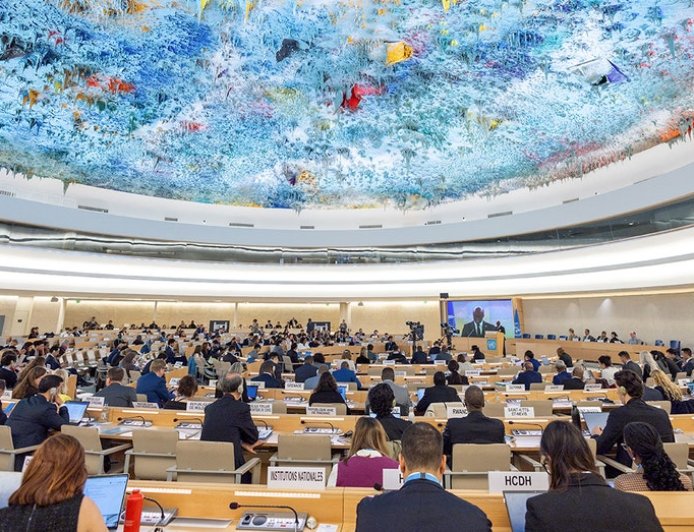 UN Human Rights Council chief cuts off speaker criticizing US-sanctioned official