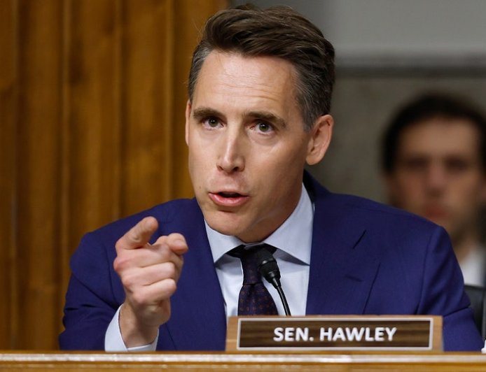 Hawley launches Google investigation after 'shocking' child trafficking testimony at Senate hearing