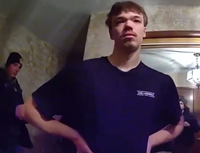 Teen accused of stabbing pregnant woman 70 times tries to nap in back of police cruiser after arrest