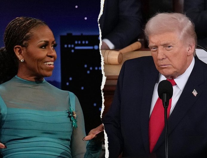 Michelle Obama claims 'no way' Trump admin behavior would be acceptable from 'first Black family' in WH