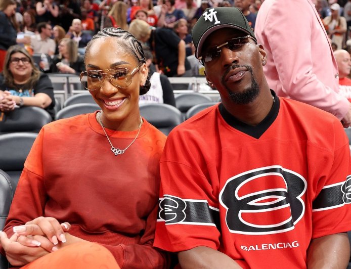 WNBA’s A’ja Wilson Was ‘Hiding’ During Boyfriend Bam Adebayo’s 83-Point Night