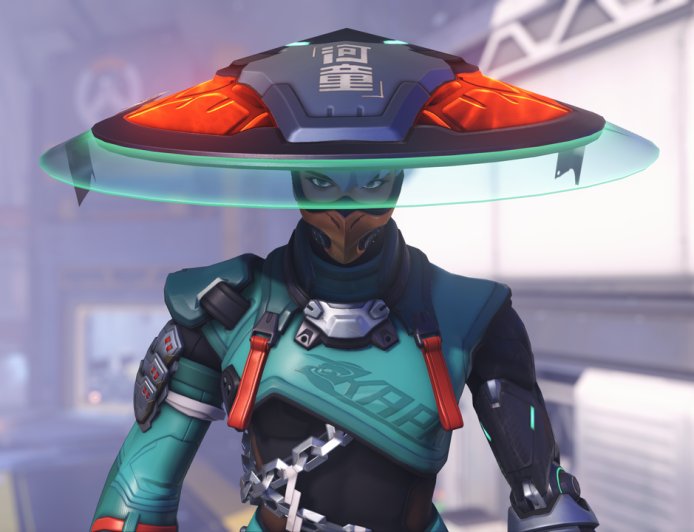 Overwatch's mid-season update has given Mizuki a jawline buff before Anran's redesign (alongside actually important changes)