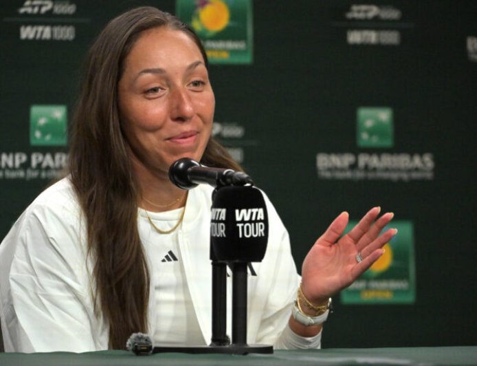 Jessica Pegula overcomes career winless streak against Belinda Bencic, advances to Indian Wells QF