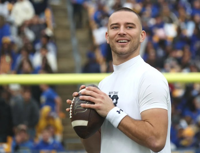 Penn State alum is extremely high on Notre Dame QB CJ Carr