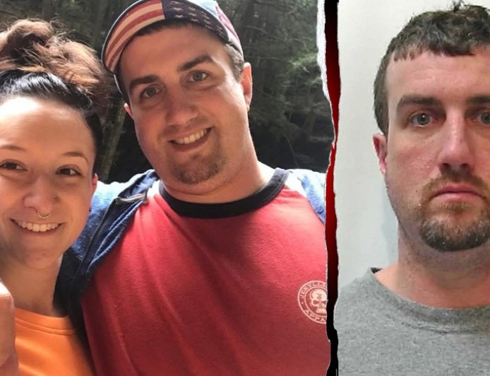 Husband accused of killing wife says he heard laughter, then screams before finding her dying