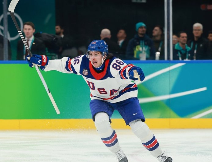 Hockey Hall of Fame gives Jack Hughes tough news on Olympic golden goal puck request