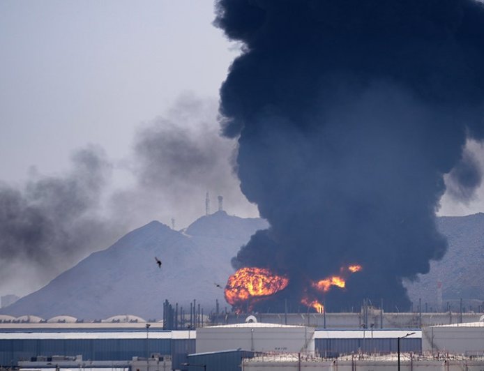 Iran is 'trying to give the global economy a heart attack' by closing Strait of Hormuz, UAE minister says