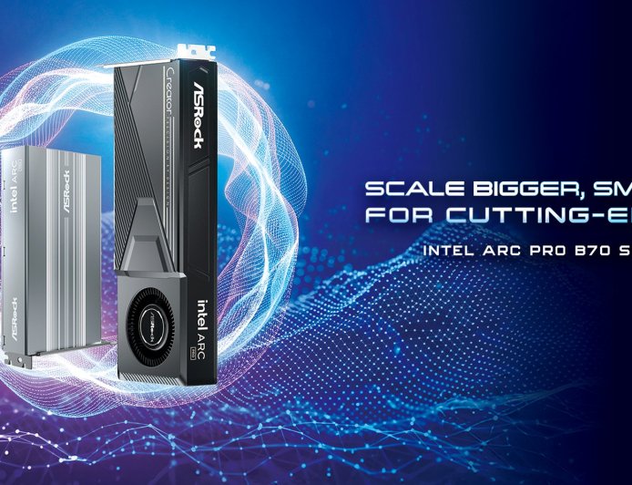 涡轮 / 被动双雄出击，华擎发布 2 款英特尔锐炫 Arc Pro B70 专业显卡