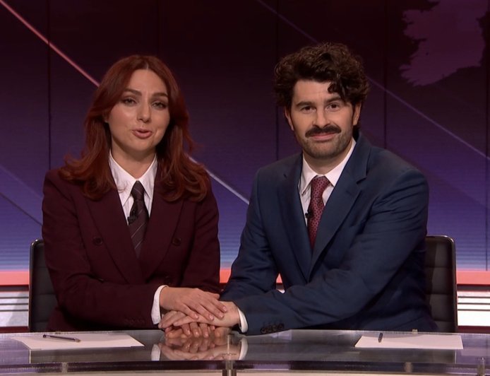 ‘SNL U.K.’ Weekend Update Pokes Fun at Trump and Iran’s Mixed Messages About Deal Negotiations: ‘Oh My God, Just Kiss Already!’