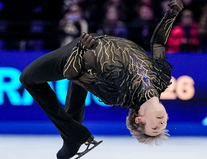 'Quad God' Ilia Malinin avenges Olympic disappointment with backflip for third straight world title