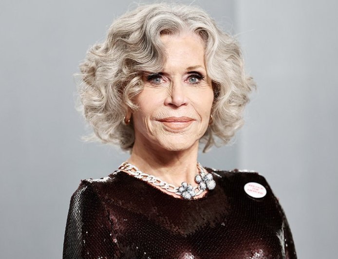 Jane Fonda warns America faces 'existential' crisis as she urges turnout at 'No Kings' protests
