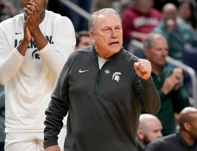 Michigan State coach Tom Izzo, 71, emphatically shuts down retirement talk after Sweet 16 loss
