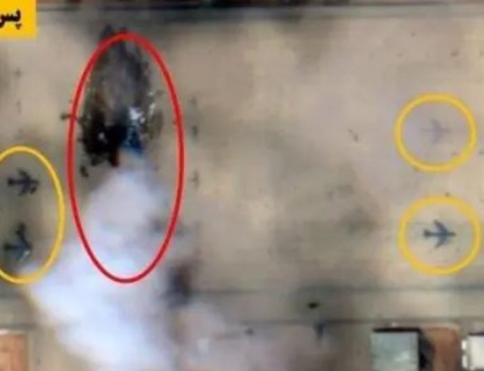 伊朗袭击沙特基地，美军10人受伤多架加油机受损