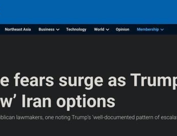 特朗普考虑对伊朗最后一击，美智库：需要160万美军，或打成越战