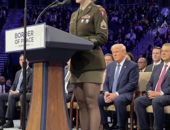 “特朗普的贴身女兵”竟是AI生成？100万粉“美女士兵”被封杀