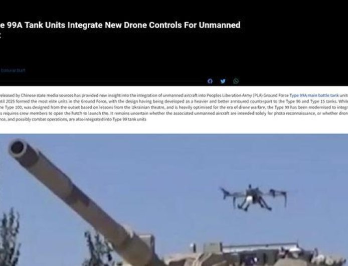 全球首款四代重型坦克问世？美媒：中国使用100式技术改造99式