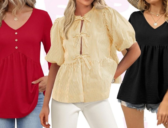 Babydoll Blouses Are the Secret To Dressing Chic Over 40