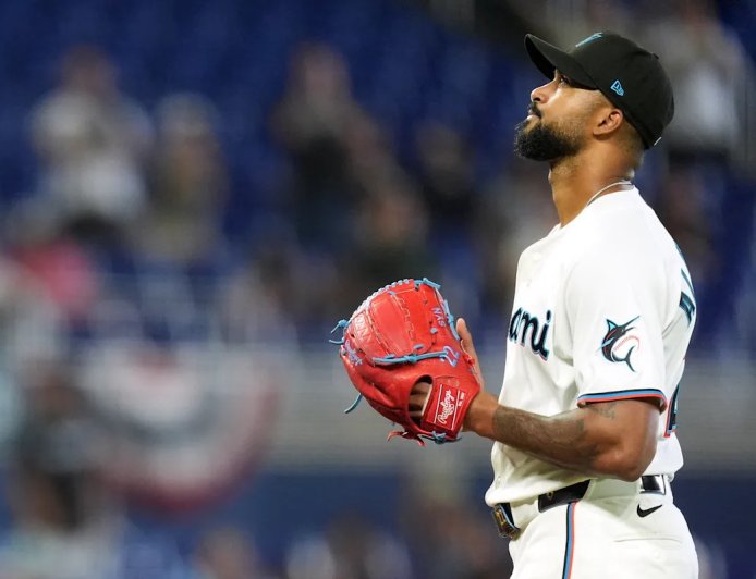 Marlins' Sandy Alcantara throws his 2nd career 'Maddux' and MLB's 1st complete game of the season