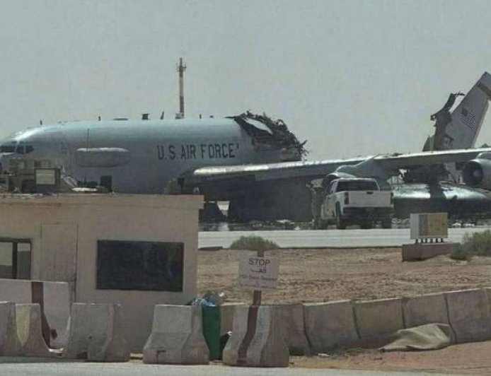 全命中要害？伊朗导弹打出史诗级效果，四枚导弹都落入美军基地