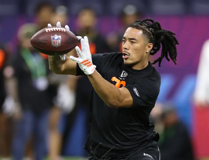 Rams land standout WR in Peter Schrager's 'what I'm hearing' mock draft