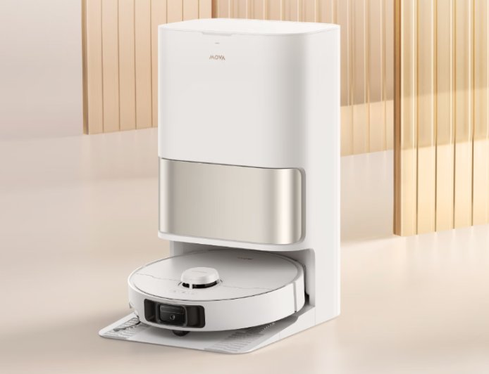 直接砍到脚脖子：追觅 MOVA 上下水扫拖机器人 866 元，100°C 洗 + 26000Pa 吸