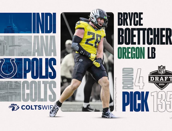 Colts' scout evaluates LB Bryce Boettcher pick in 2026 NFL draft