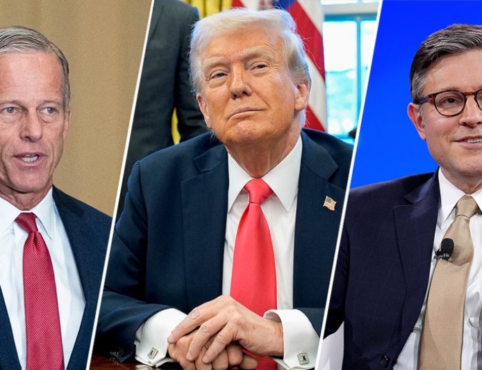 Johnson scrambles as Trump, Senate Republicans pressure House to fund DHS