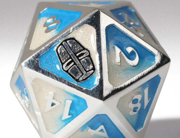 I never understood the appeal of a jumbo novelty d20 until I saw one inspired by one of my favorite new RPGs