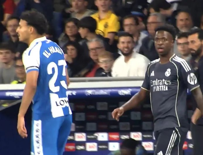Vinicius Junior to Espanyol defender: “Later you’ll be asking for my shirt, you’re going to Segunda”