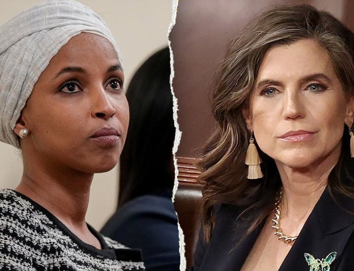 Omar confronted on camera over GOP proposal targeting foreign-born lawmakers: ‘Good luck to her’