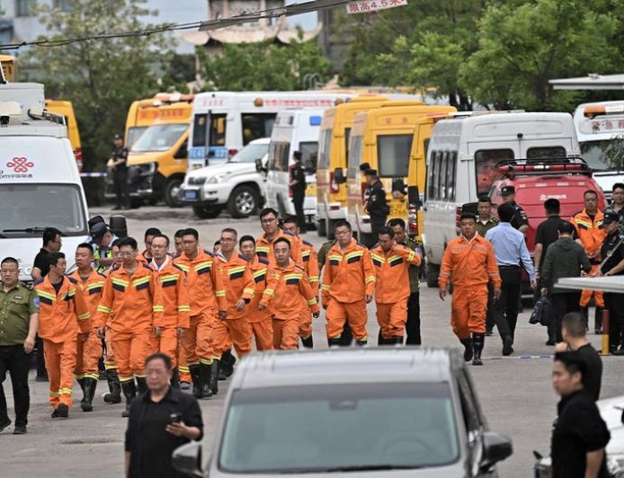 At least 82 killed after massive gas explosion rips through coal mine in China