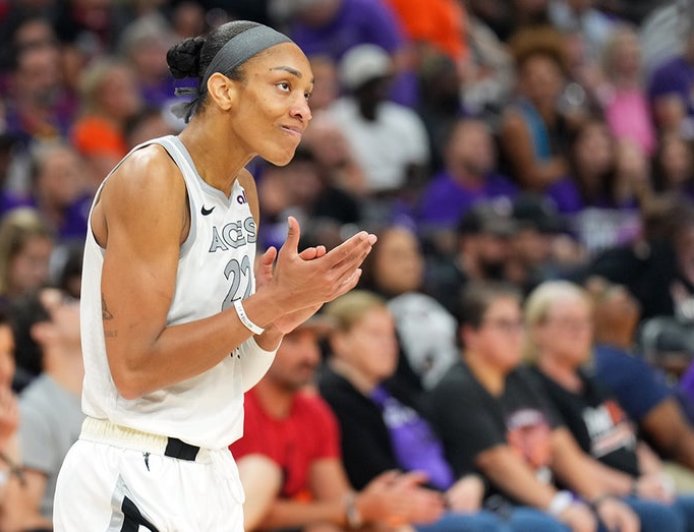 A'ja Wilson expected to dominate as Aces face Golden State Valkyries in only WNBA game on schedule