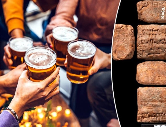 Ancient drinking habits revealed as researchers uncover 4,000-year-old beer receipt