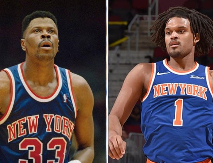 Mayor's Office hangs Ewing's retired number for Knicks player who barely saw court at NBA Finals parade