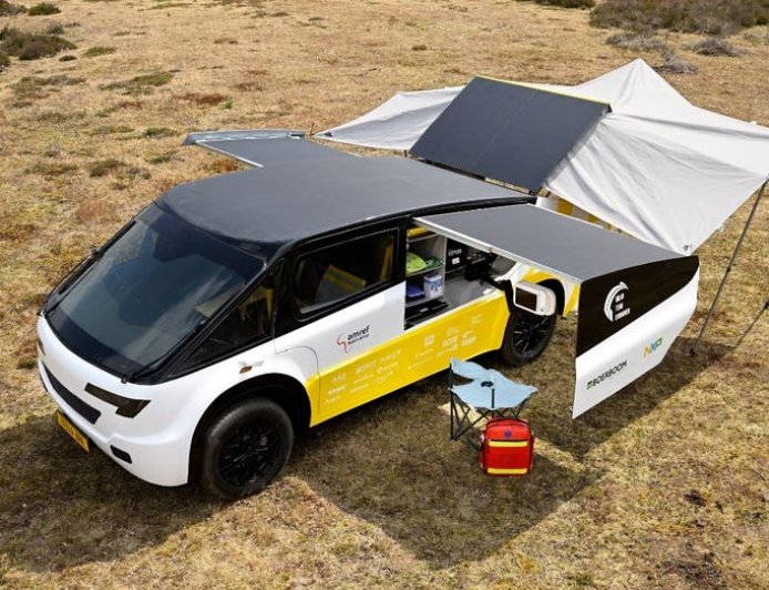 World's first solar-powered ambulance brings healthcare off-grid