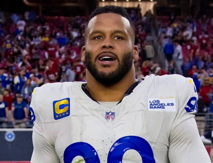 Coach Sean McVay on Aaron Donald return to the Los Angeles Rams: 'We are not at that point quite yet'