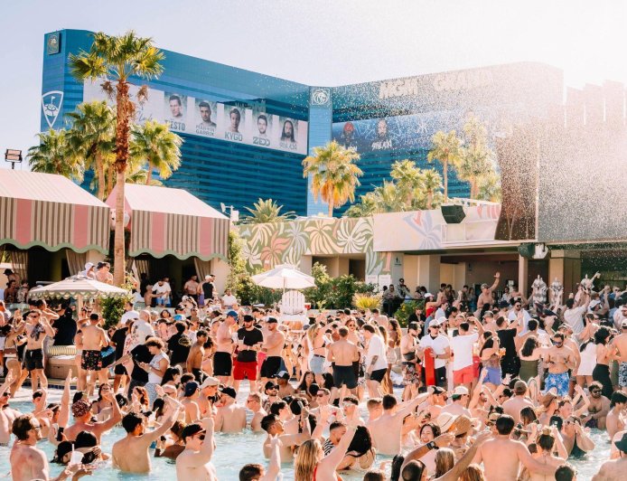 How Palm Tree Beach Club Became the Hottest Ticket on the Las Vegas Strip This August